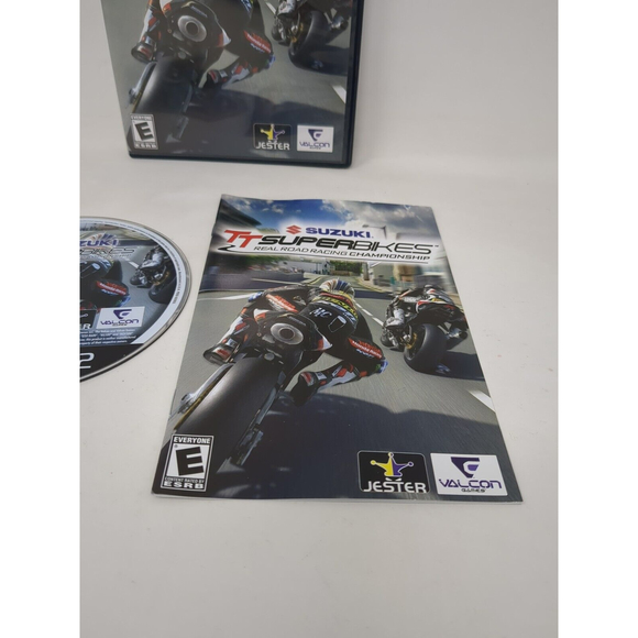 Suzuki TT Superbikes Motorcycle Racing‎ Playstation 2 PS2 Game Complete CIB VTG - Picture 2 of 6